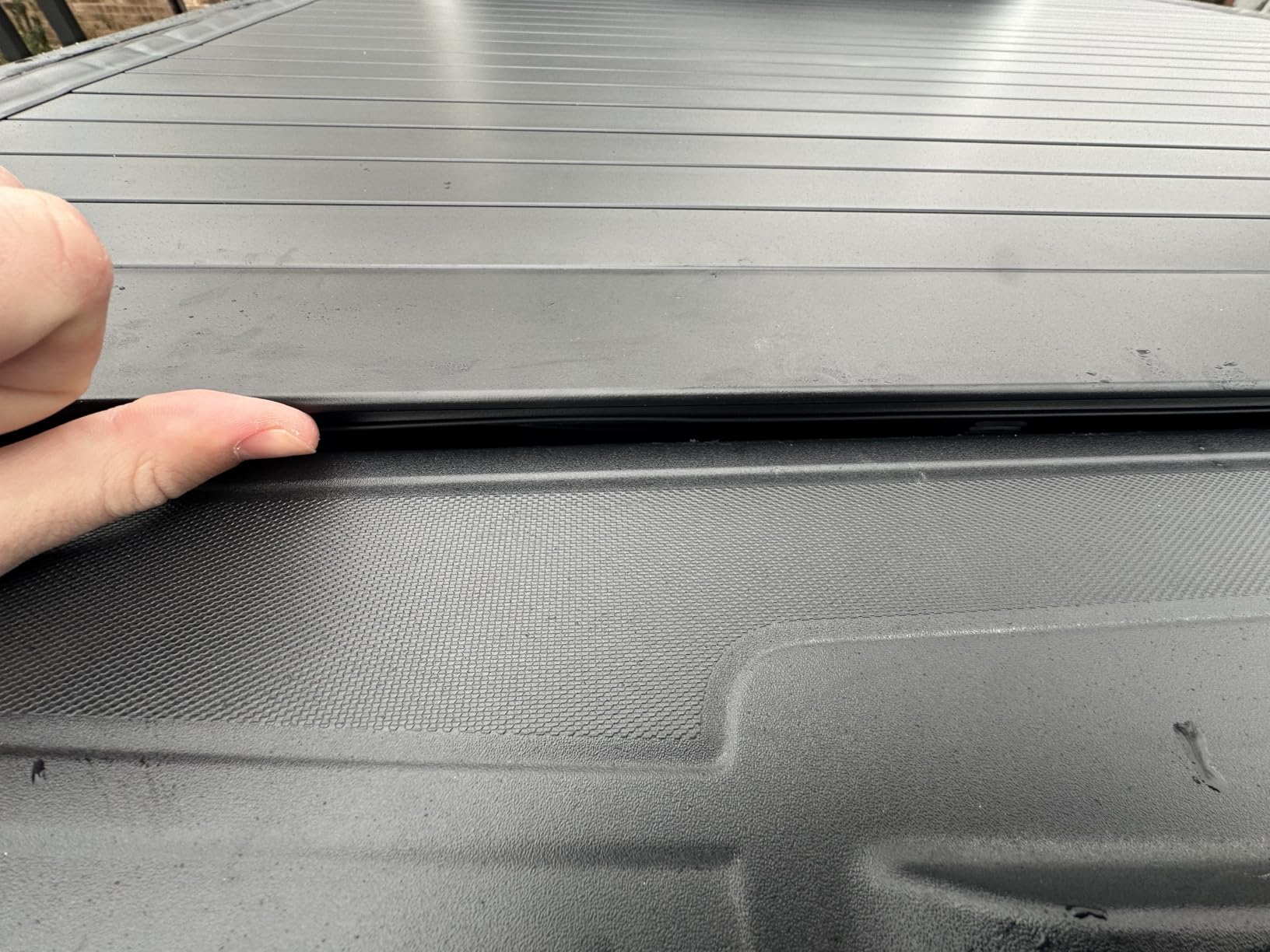 Hard Roll Up Tonneau Cover for Chevy Silverado & GMC Sierra 1500 (2019-2026) - Aluminum Slat, No-Drill Install, Fits 5'10 Bed Short Bed customer photo 1