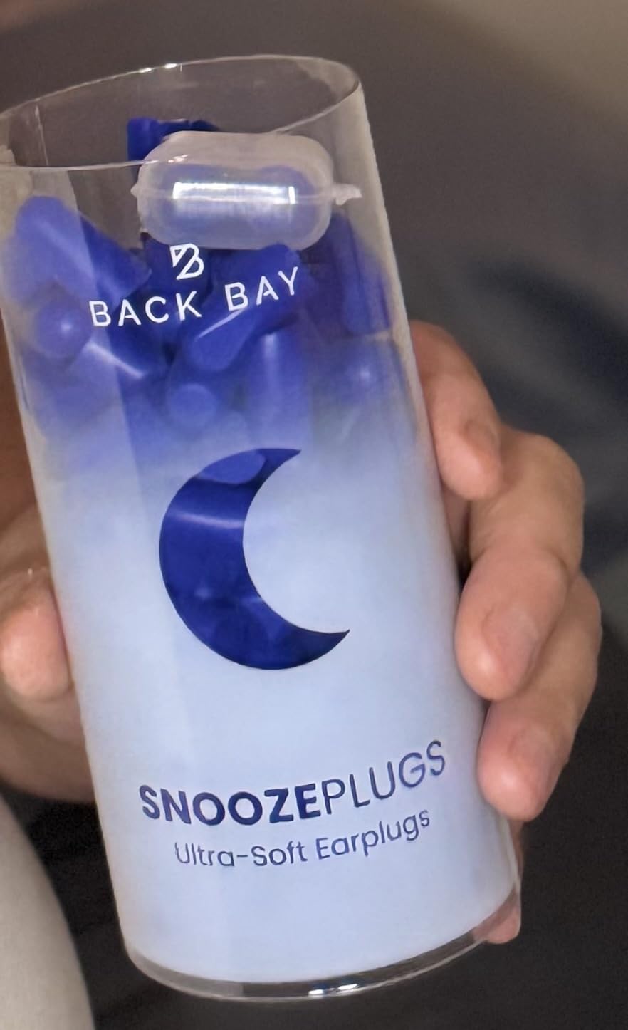 SnoozePlugs Ultra Soft Foam Earplugs for Sleeping, 60 Pairs Comfortable Foam Ear Plugs for Side Sleepers- 33db NRR Nightime Earplugs for Snore Blocking, Noise Canceling Sleep customer photo 2