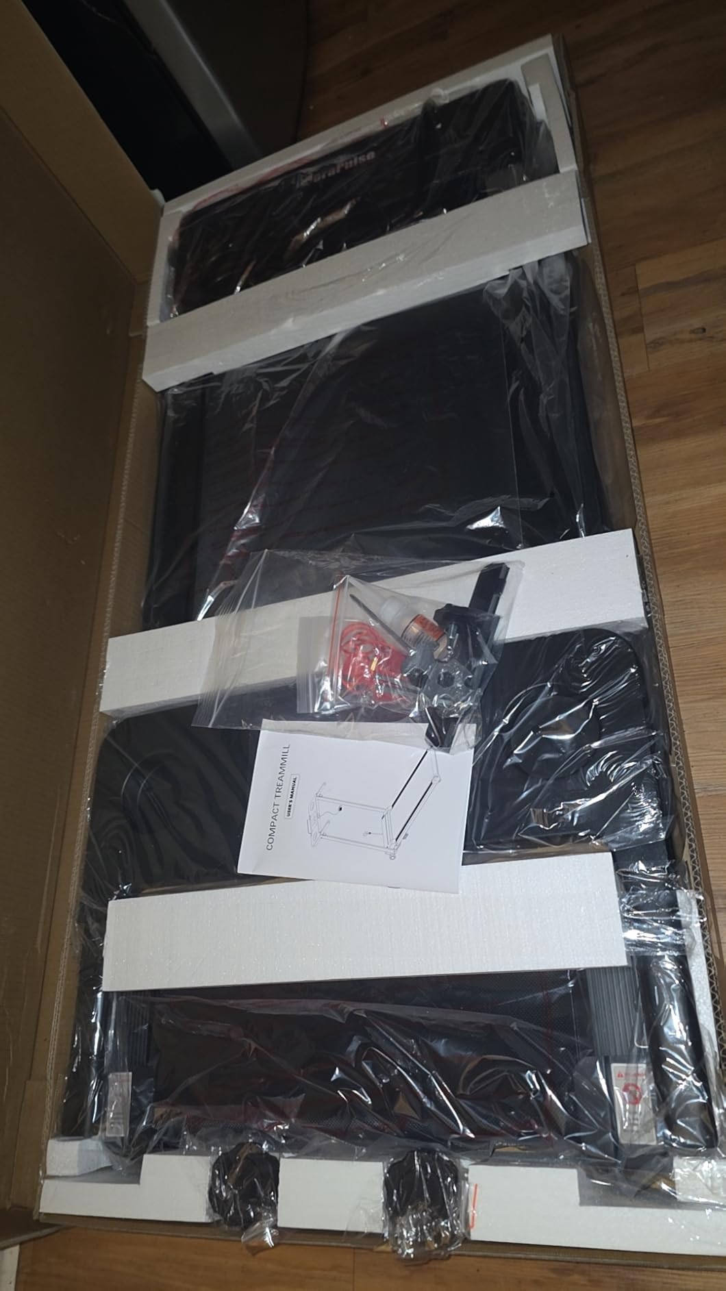 AoraPulse Portable Foldable Treadmill for Home customer photo 1