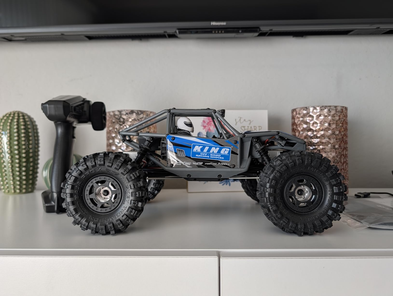 Axial RC Truck UTB18 Capra 4WS 1/18th 4x4 RTR (Comes with Everything Needed to Run), Yellow, AXI-1750T2 customer photo 1