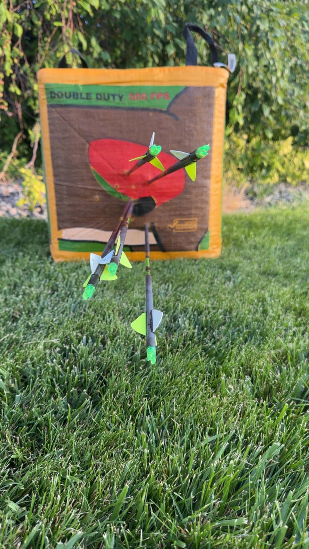 Morrell Targets 4-Sided Archery Target, Field Point Shooting Bag, Double Duty customer photo 2