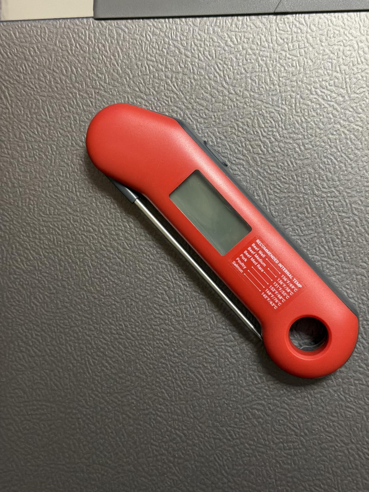 Professional Meat Thermometer Digital, Ultra-Fast 0.5 Sec Instant Read, NIST Certified 0.5F Accuracy, IP67 Waterproof, Auto-Rotating Backlit Display, for Fathers Day, Gifts for Him Dad Men customer photo 1