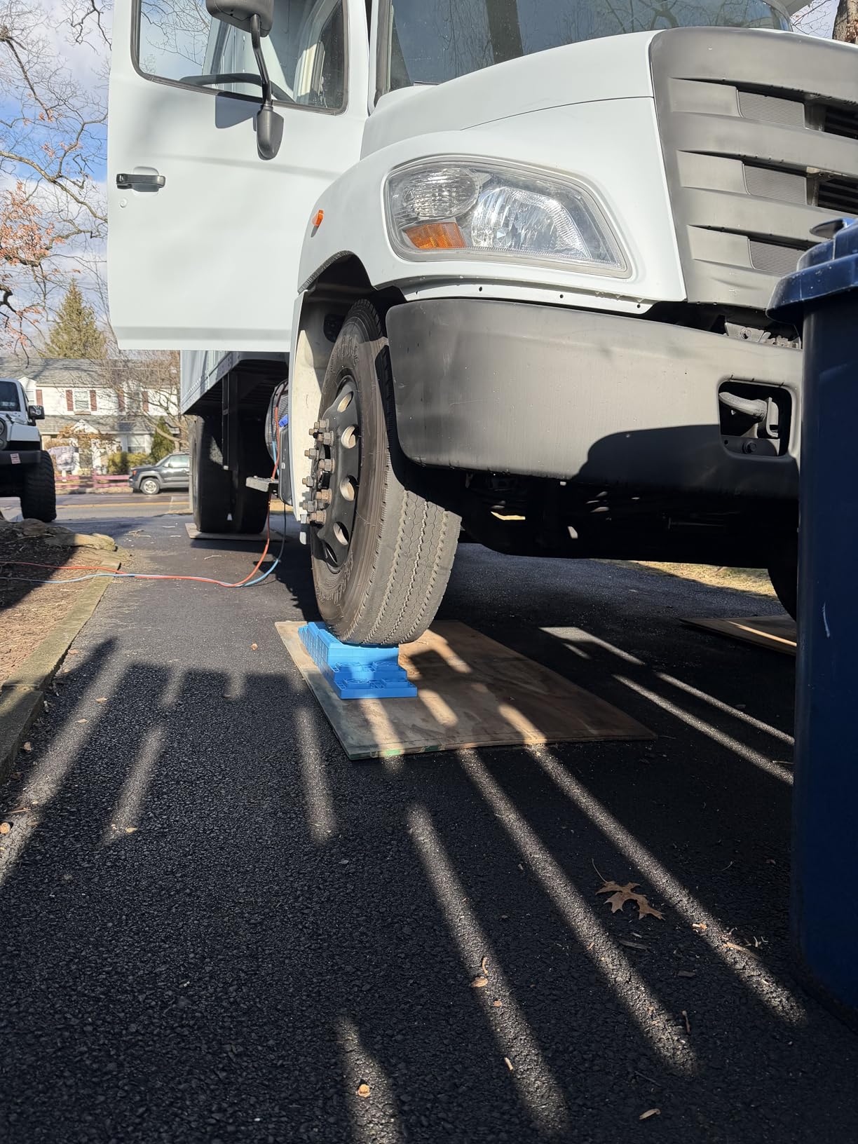 RVMATE 12 Pack RV Leveling Blocks, Heavy Duty Camper Leveling Blocks, Levelers for RVs, Reduce Trailer Movement, Trailer Leveling Blocks, RV Leveling System Great for Single and Dual Wheels customer photo 1