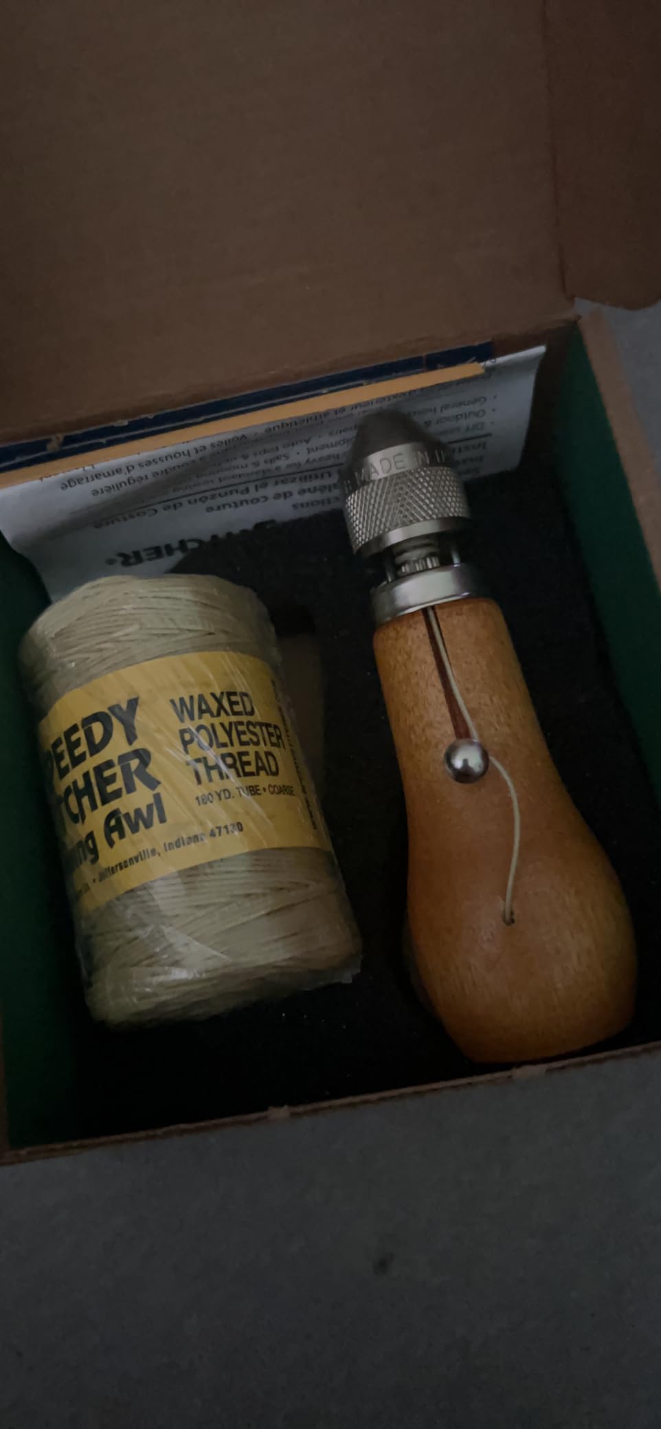 Speedy Stitcher Deluxe Sewing Awl Kit customer photo 2