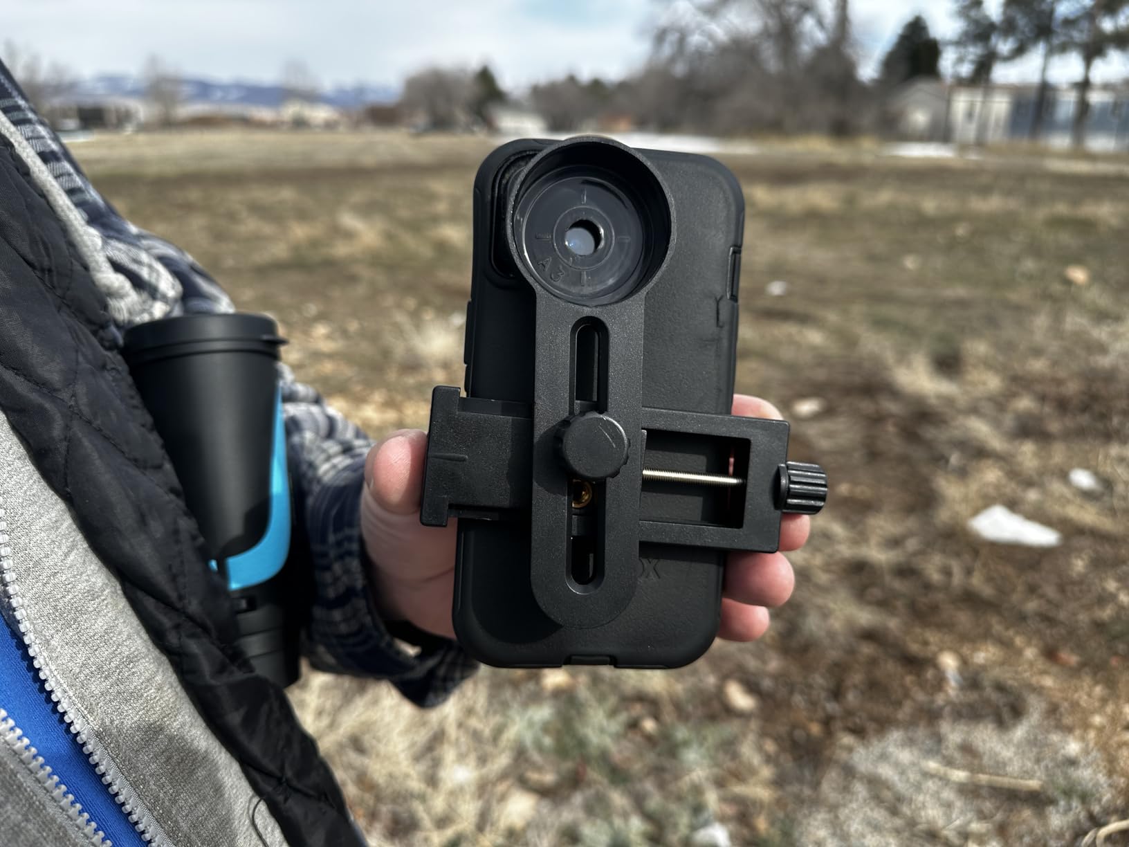 15x55 UHD Binoculars for Adults High Powered with Phone Adapter - Large View, BAK4 Prism, Waterproof, Lightweight for Bird Watching, Hunting, Cruise, Travel, Sports (Blue) customer photo 2