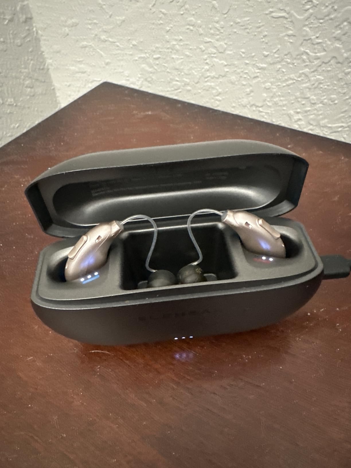 ELEHEAR-Beyond OTC Hearing Aids for Seniors, 50dB AI Noise Cancellation | Superior Sound Quality Smart, Rechargeable, Bluetooth Enabled & App Control, 4 Scene Modes, 100-Hour Battery, Champagne Gold customer photo 1