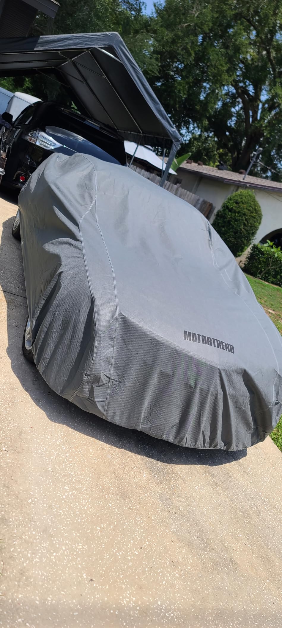 Motor Trend 4-Series Lightweight Car Cover, Fits 1964-1973 Ford Mustang Classic Shelby Fastback Coupe, Breathable Anti-Moisture Water-Resistant Scratch-Resistant, All-Weather Outdoor & Indoor Use customer photo 1