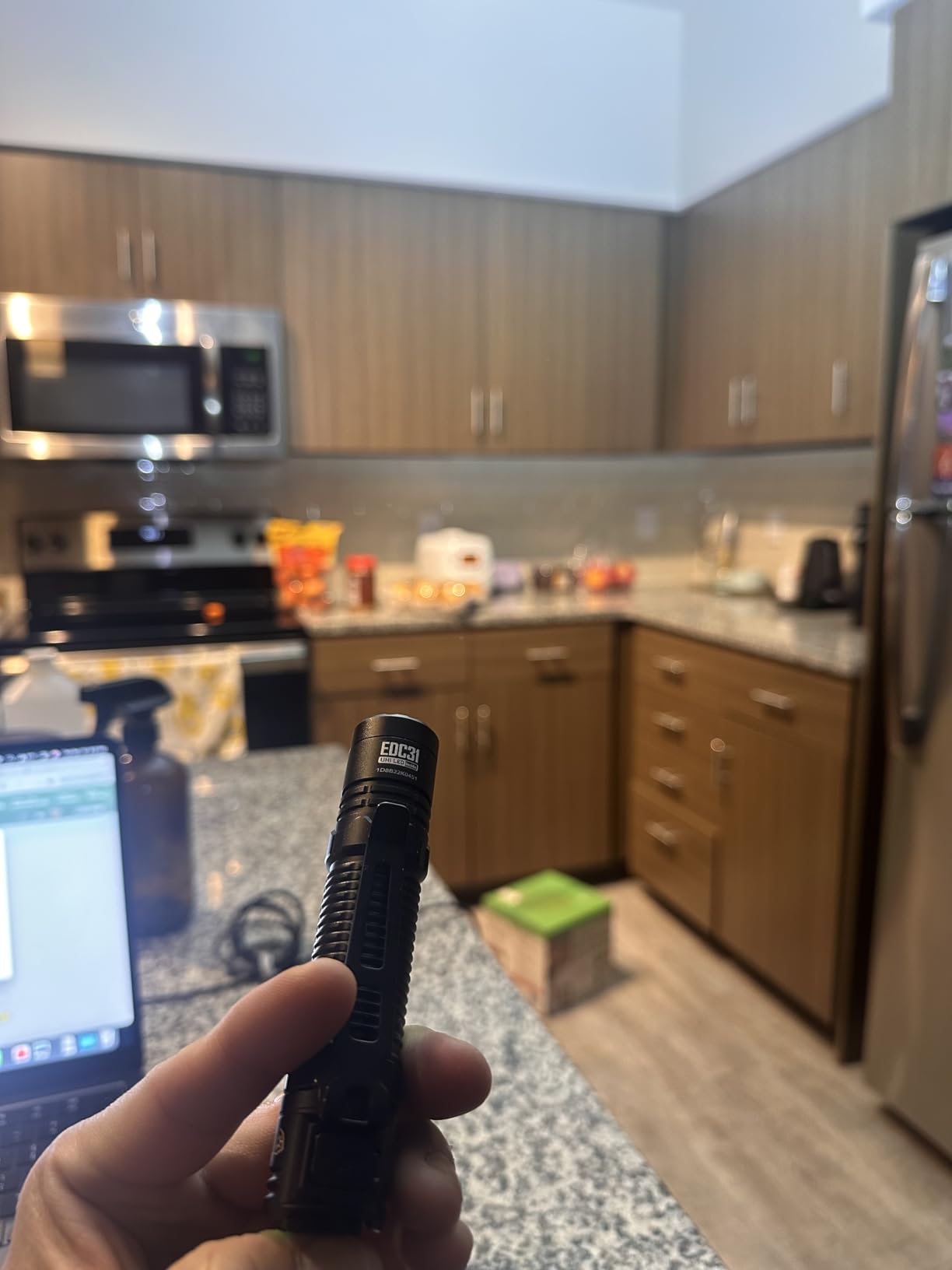 Nitecore EDC31 3500 Lumen EDC Flashlight, USB-C Rechargeable, Compact, High Lumen with Clip, Lanyyard, Sliding Lock Switch Sticker customer photo 1