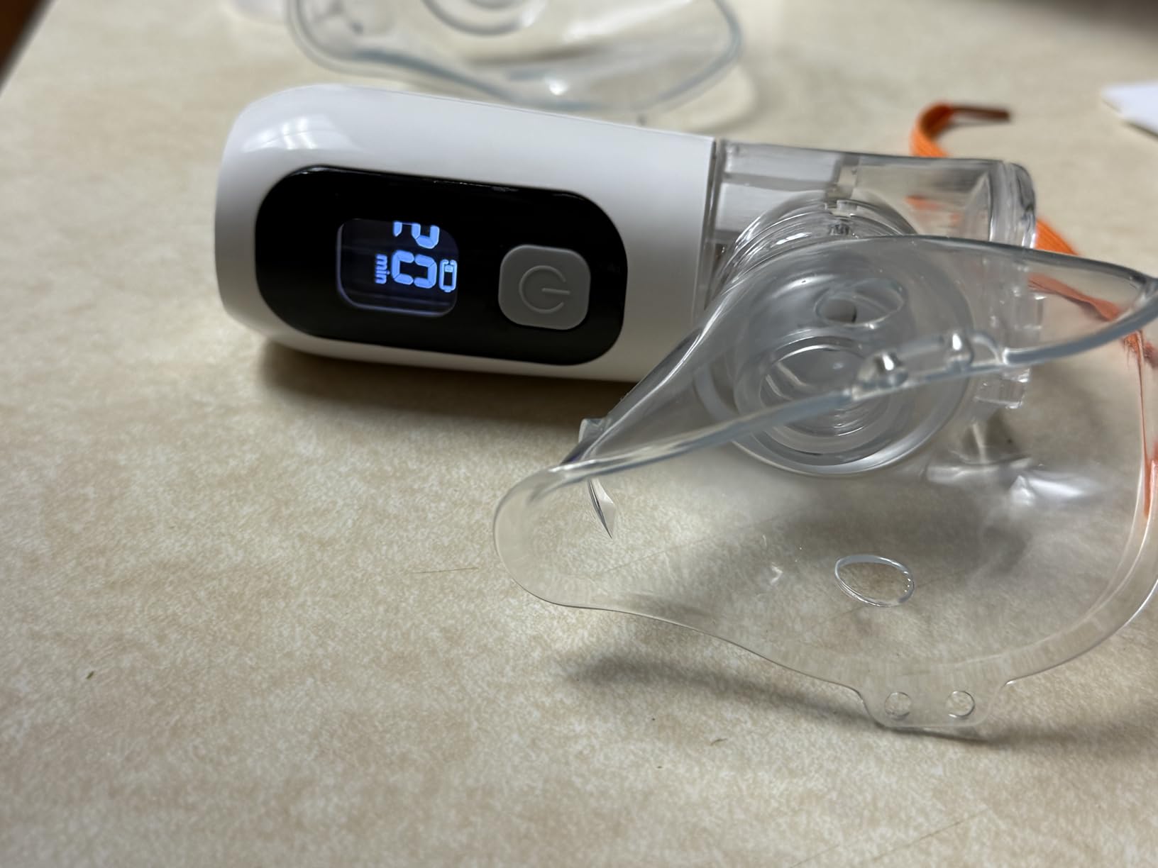The SWIRLER Nebulizer, Smart Digital Display Portable Nebulizer for Adults and Kids, Portable Nebulizer Machine for Breathing with Mouthpiece and Mask, Handheld Nebulizer for Travel and Home Use customer photo 1