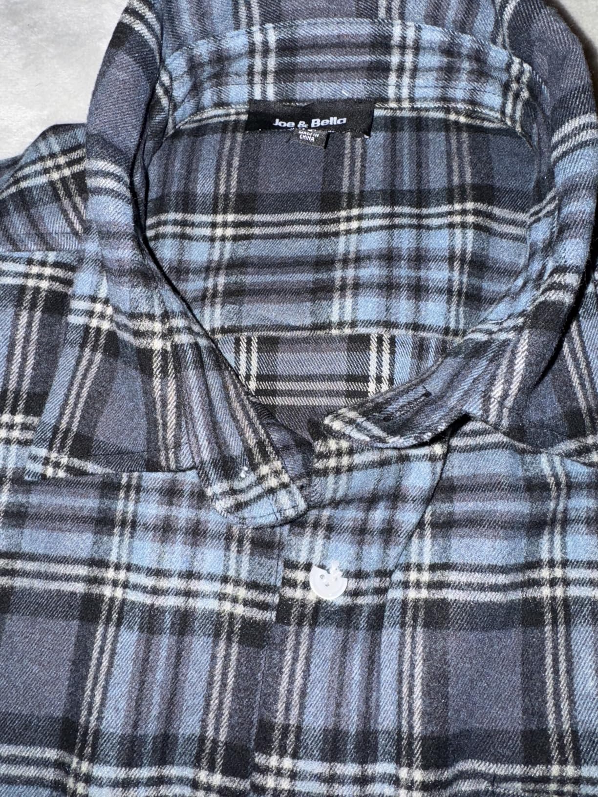 Magnetic Button Flannel Shirt, Adaptive Clothing for Men - Hidden Magnetic Closure - Stretch Cuffs Relaxed Fit customer photo 1