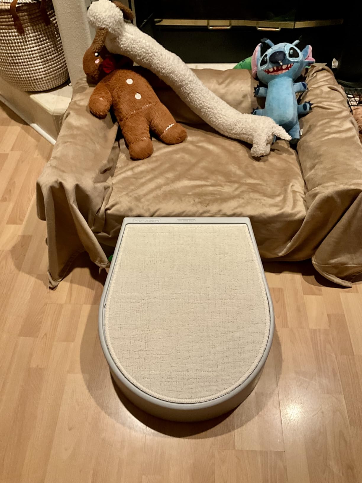 Pet Gear Stramp Stair and Ramp Combination for Dogs/Cats, Easy Step, Lightweight/Portable, Sturdy, Easy Assembly (No Tools Required), Fog customer photo 2