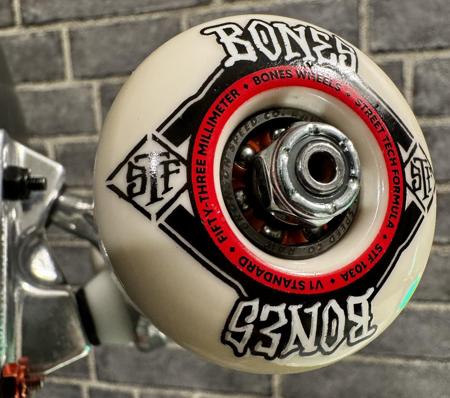 Bones Wheels Street Tech Formula (STF) Skateboard Wheels (99A or 103A) customer photo 1