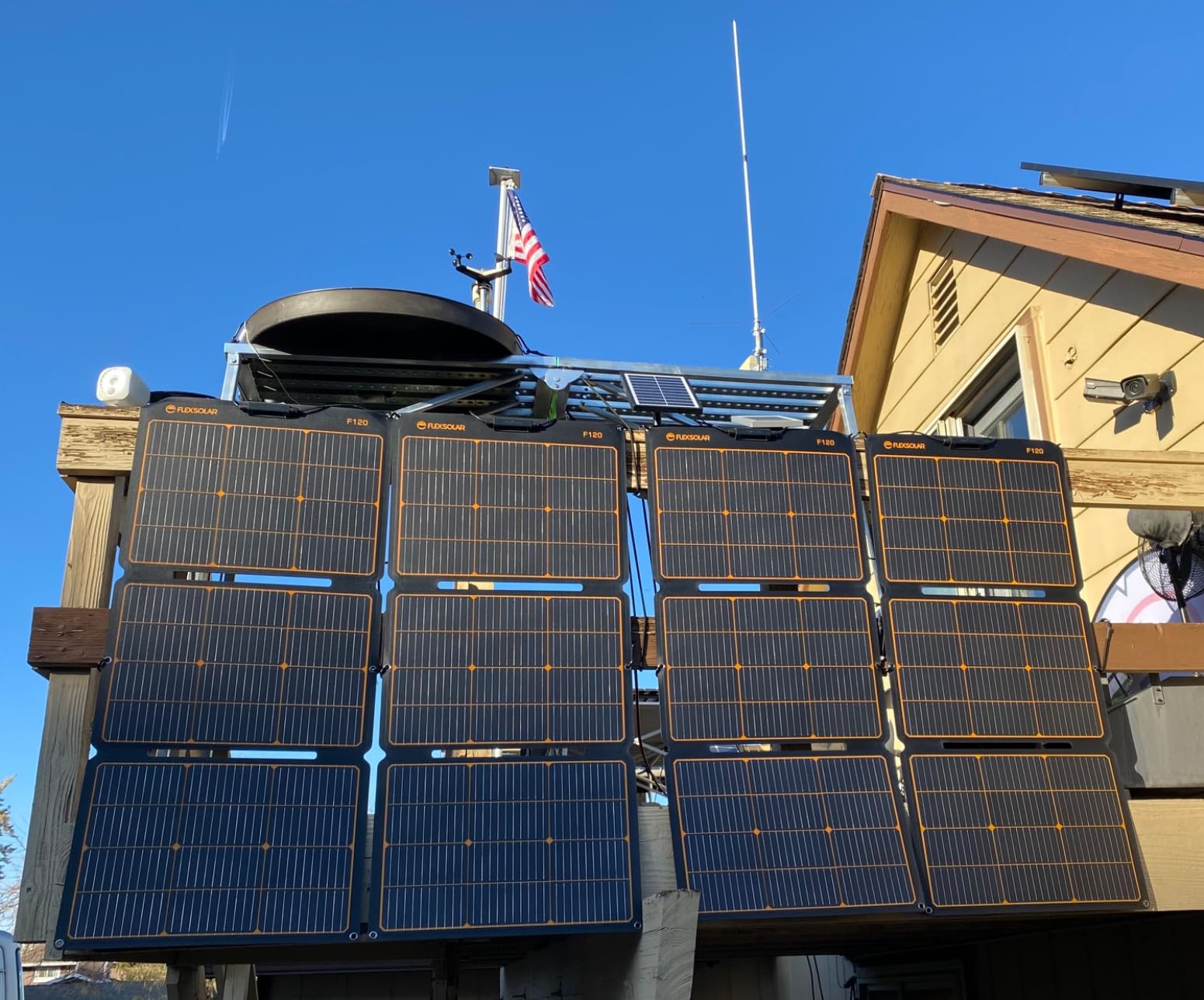 FlexSolar 100W Foldable Portable Solar Panel Charger IP67 Waterproof customer photo 2