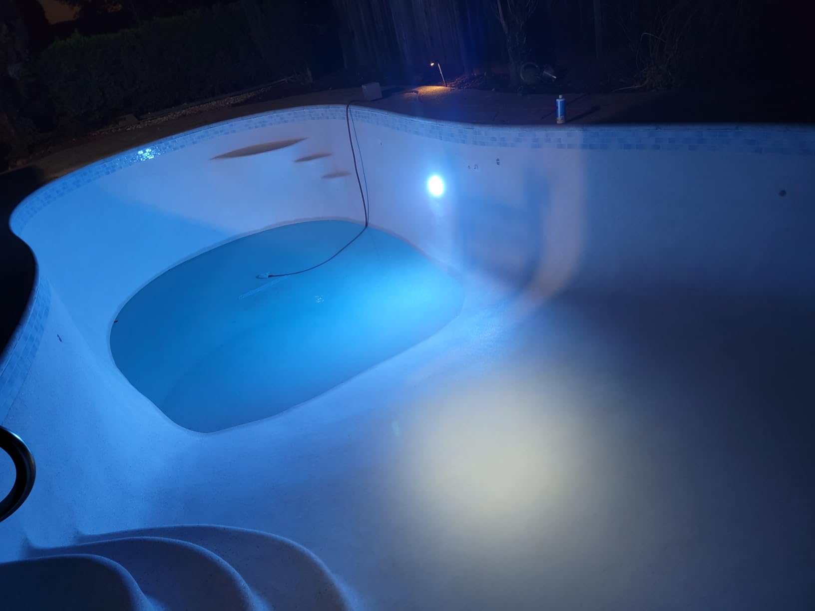 Smart LED Pool Lights for Inground Pool, Wall Mounted, 54W 12V, 10 Inch, 50FT Cord, Remote & App Control, Underwater Swimming Pool Light Fixture for Large Wet Niches customer photo 1