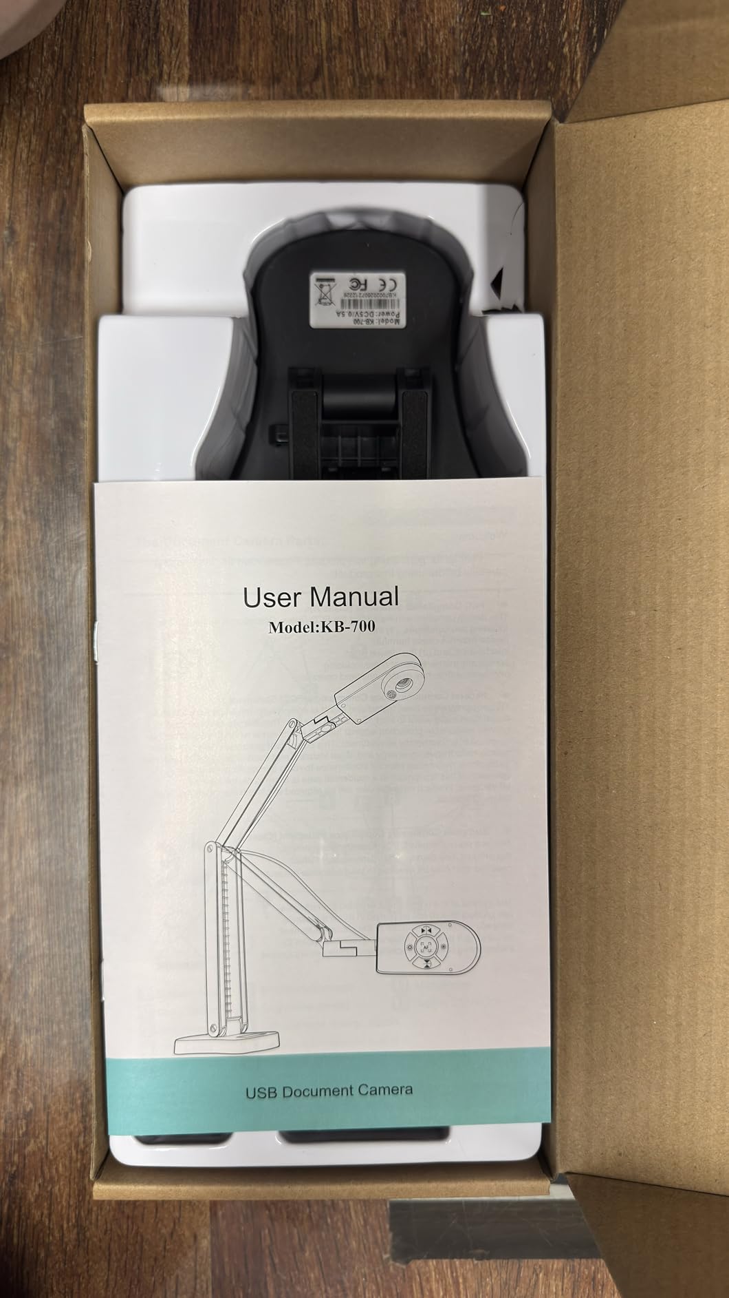 Document Camera for Teachers and Classroom, Gawervan USB Webcam/Doc Camera Built-in Mic - Mac OS, Windows, Chromebook Compatible for Live Demo, Web Conferencing, Distance Learning, Remote Teaching customer photo 1
