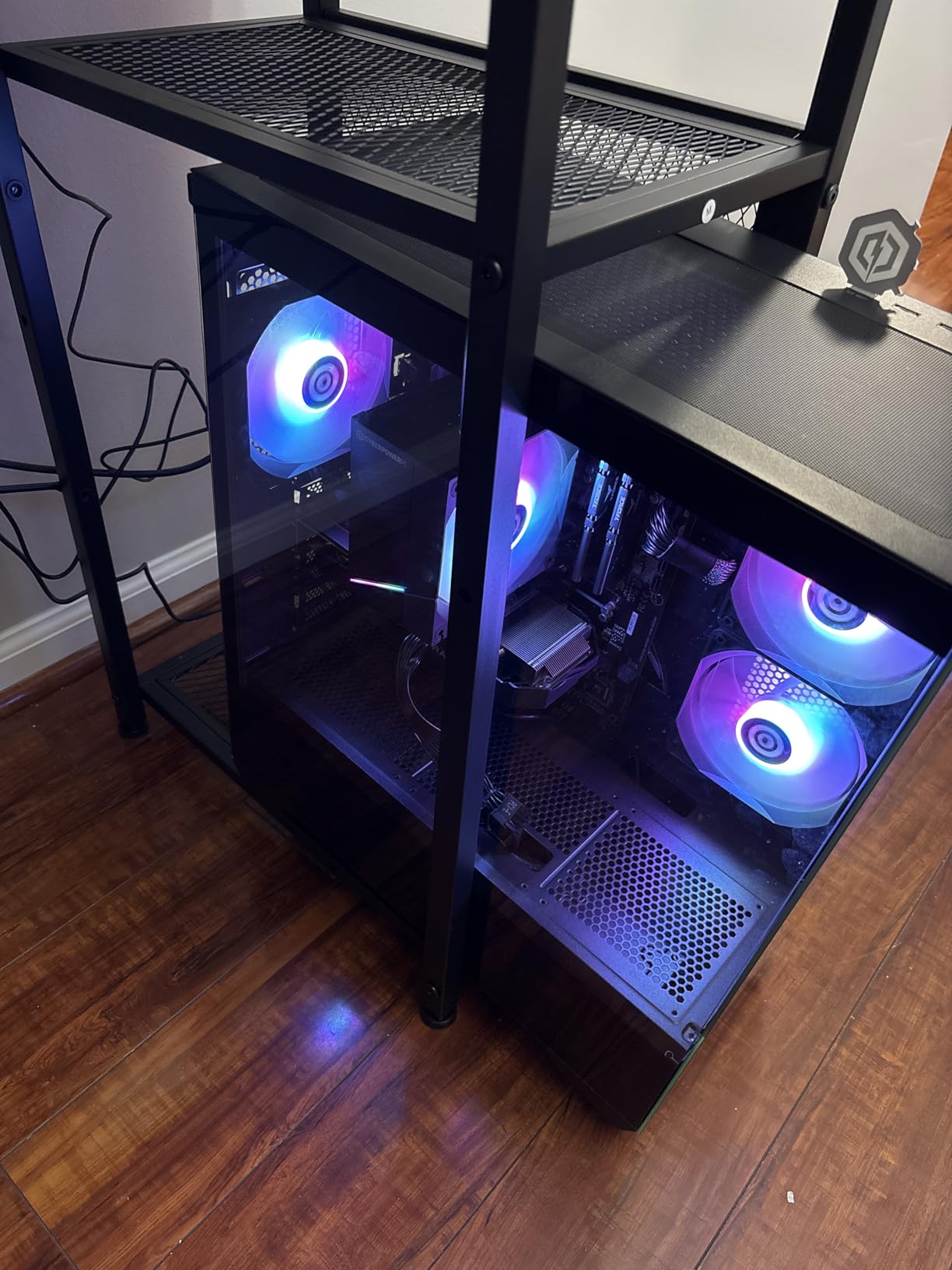CyberPowerPC Gamer Master Gaming PC, AMD Ryzen 5 5500 3.6GHz, Radeon RX 6500 XT 4GB, 8GB DDR4, 500GB PCIe 4.0 SSD, WiFi Ready & Windows 11 Home (GMA3100A3) customer photo 2