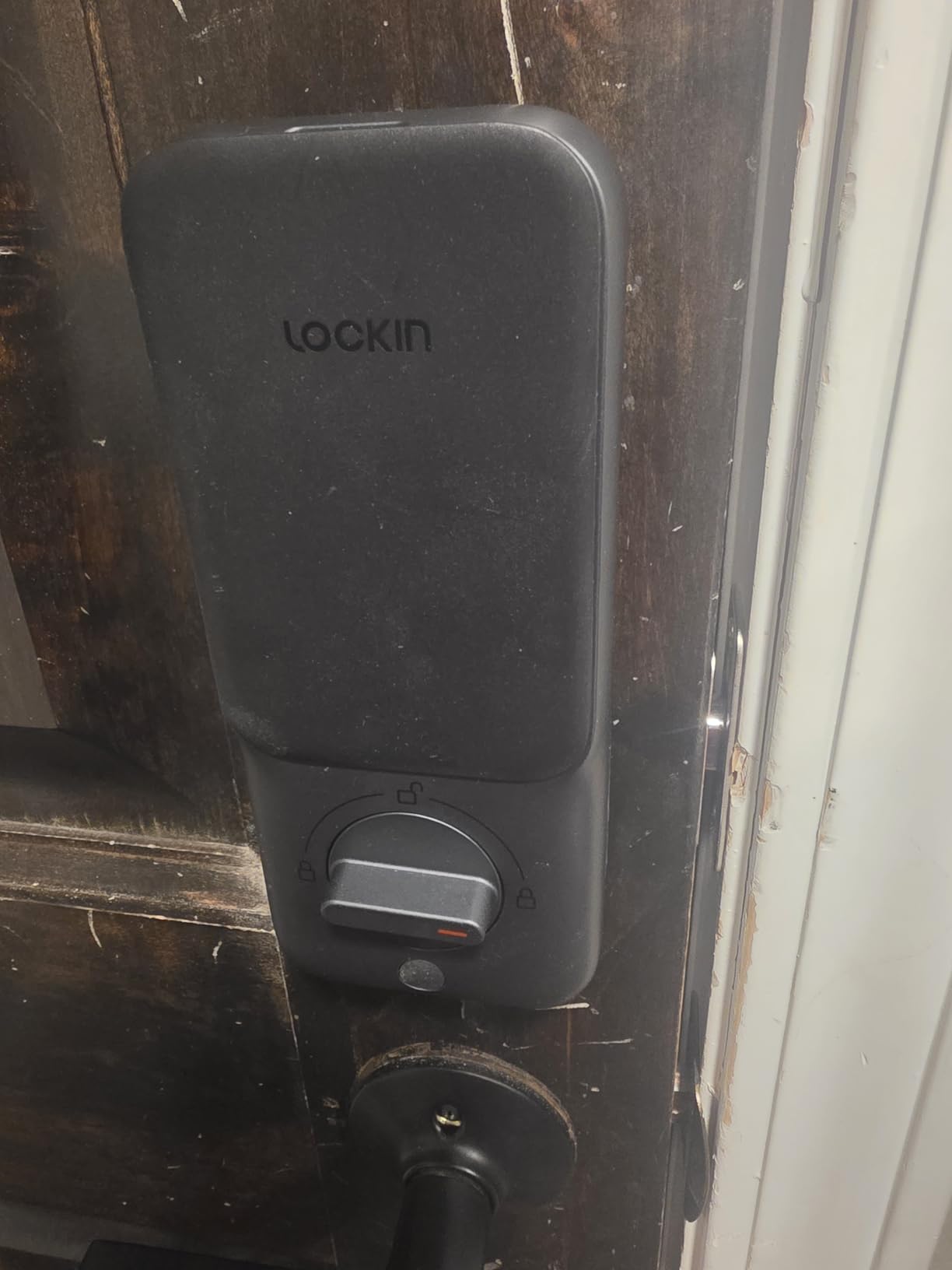 Lockin Veno Plus Smart Lock with 2K 180 Security Camera & Video Doorbell, AI Local Storage, Palm Vein/Fingerprint Keyless Entry Door Lock, Smart Locks for Front Door Bulit in Wi-Fi, App Control customer photo 1