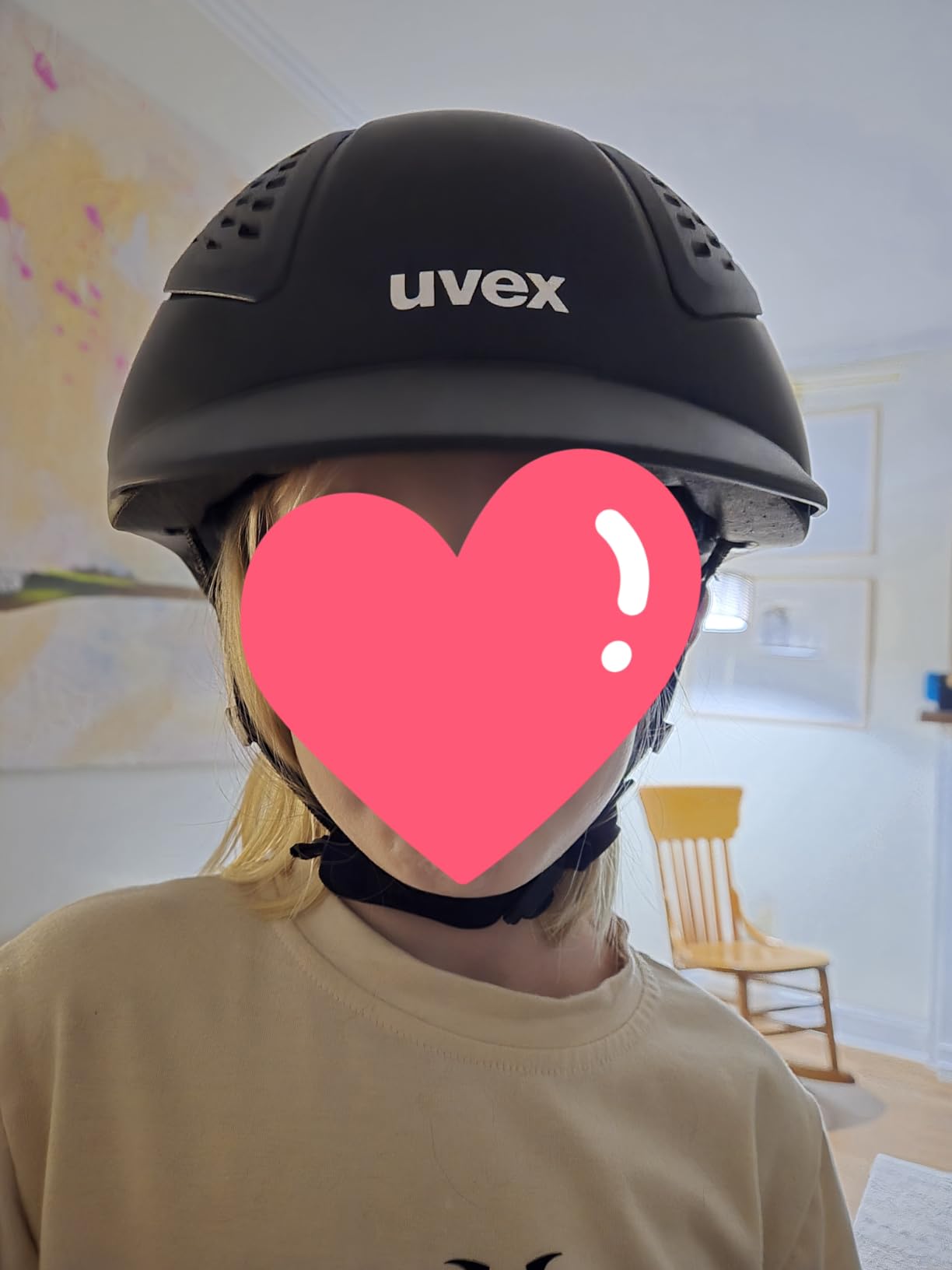 uvex exxential III - Lightweight Unisex Riding Helmet - Individual Size Adjustment customer photo 2