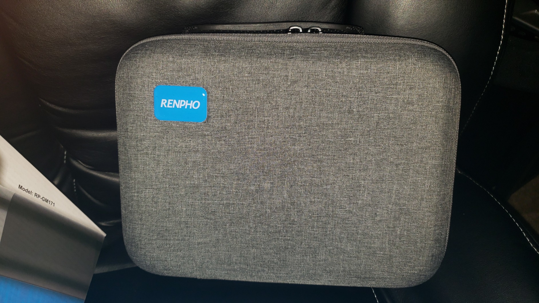 RENPHO Active+ Percussion Massage Gun, Fathers Day Dad Gifts, 5 Adjustable Speeds for Back, Neck, Muscle Recovery - App Controlled Guided Courses, Carry Case for Professional Athlete, Gym and Travel customer photo 1
