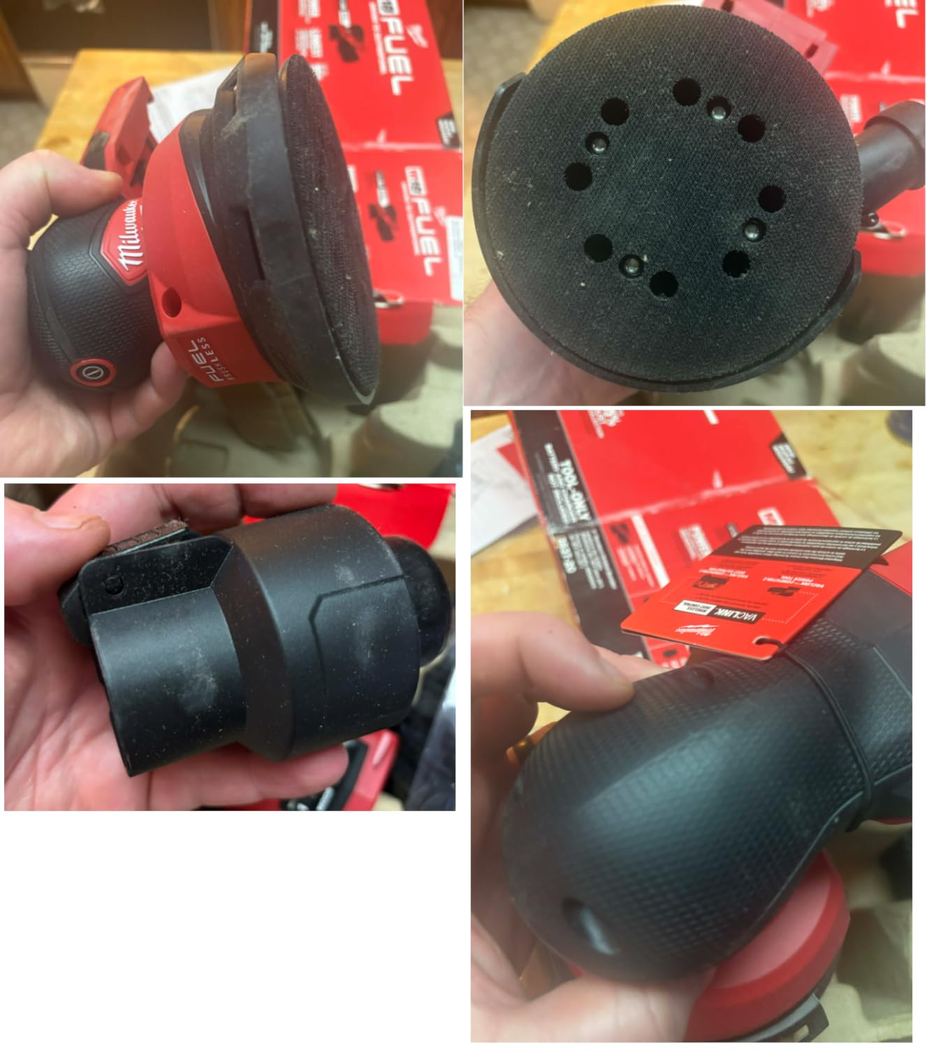 Milwaukee M18 FUEL 5 INCH Random Orbital Sander customer photo 1