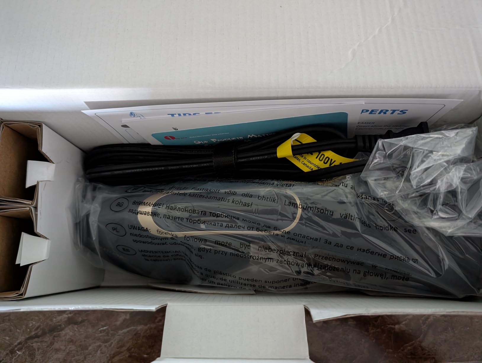 BEAUTURAL Steamer for Clothes, Handheld 2-in-1 Steam & Iron, 1200W, Navy customer photo 2