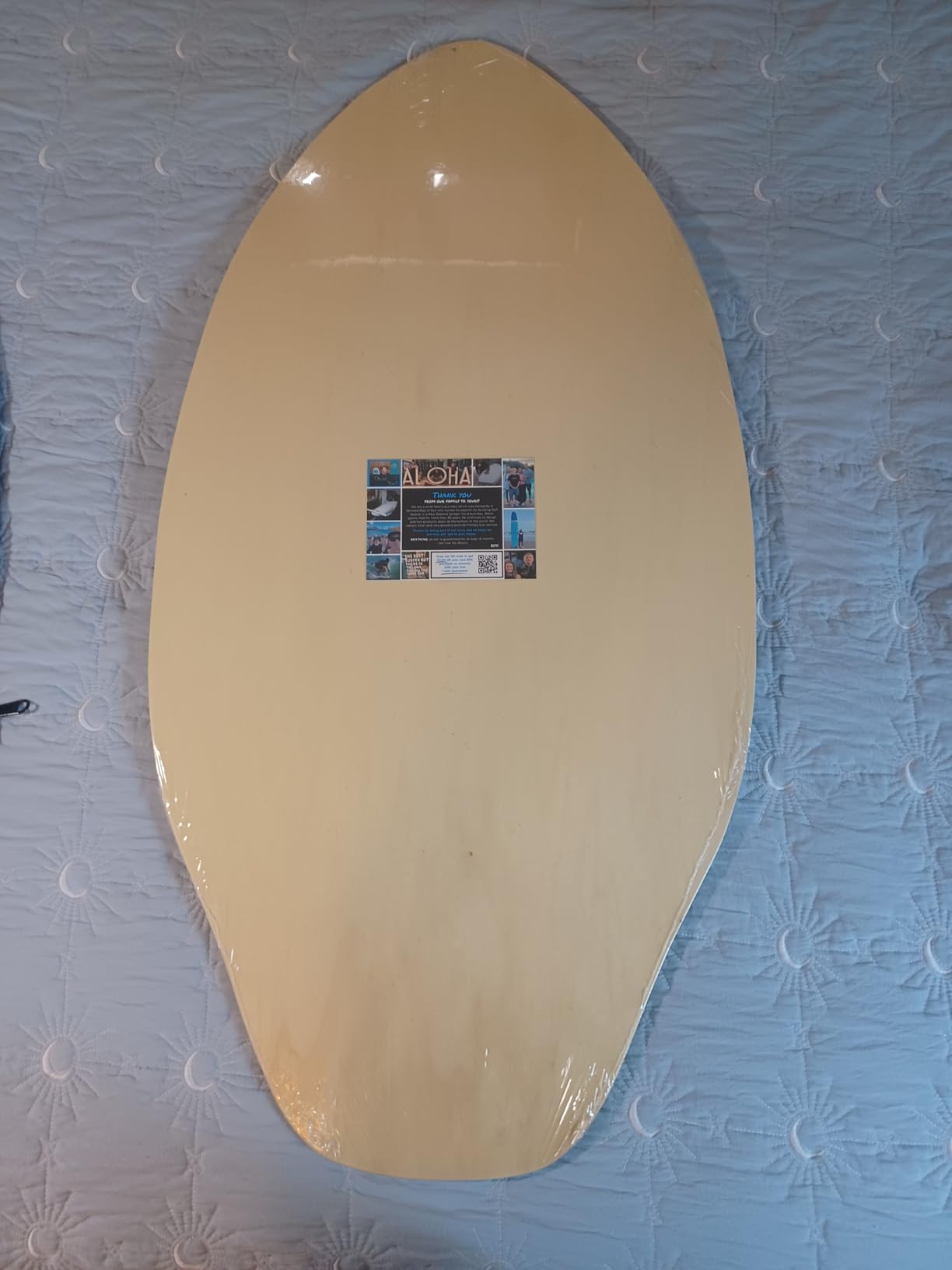 Own the Wave Black Claw Strike 40 High Performance Wooden Skimboard - Features Non-Slip Traction Pad | Comes with Padded Carry Bag Made from Recycled Plastics customer photo 2