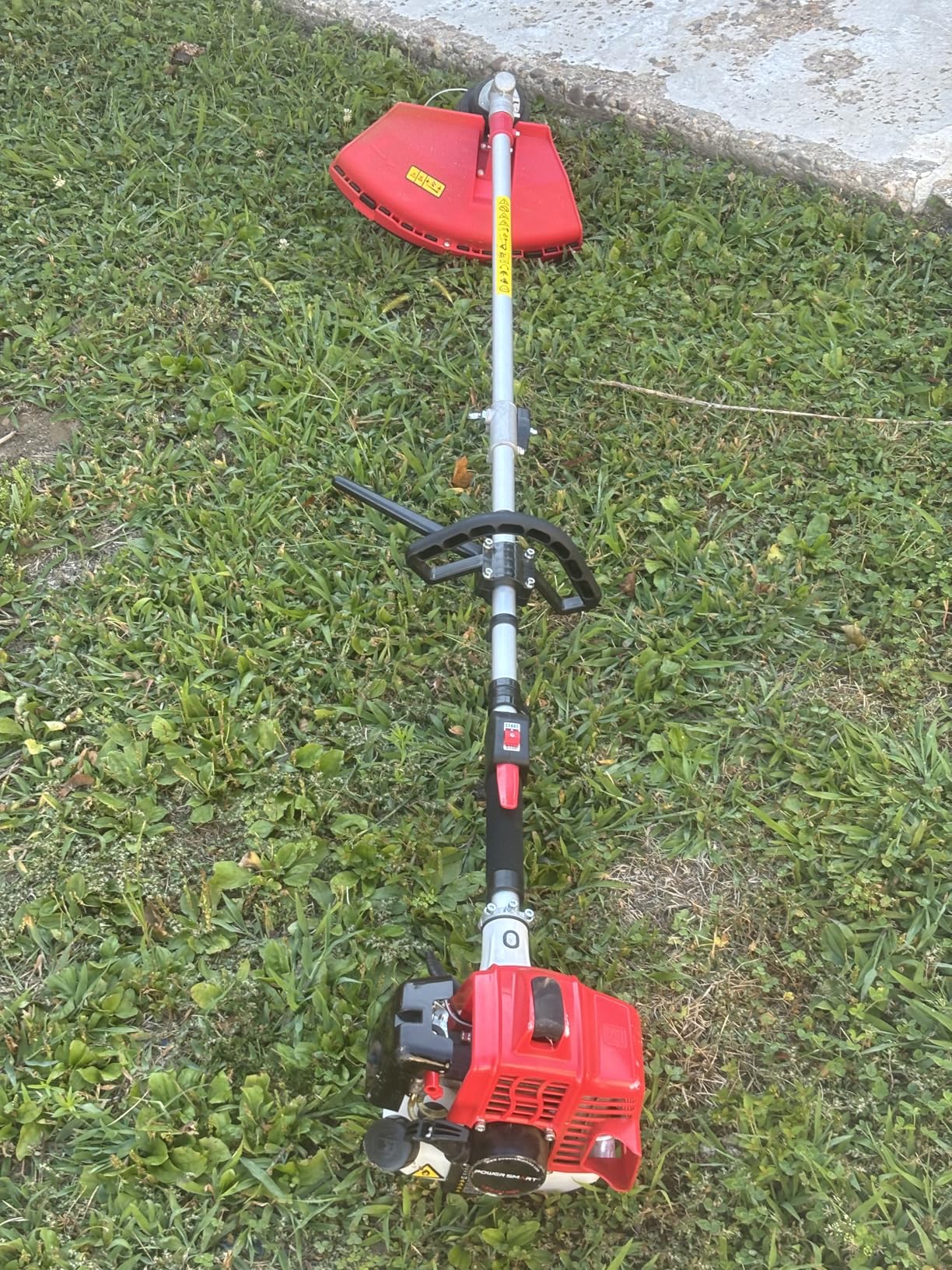 PowerSmart 25.4cc Gas Weed Wacker, String Trimmer/Edger 16-Inch with 10-Inch Brush Cutter for Grass Cutting 18lb Gas Trimmer customer photo 2