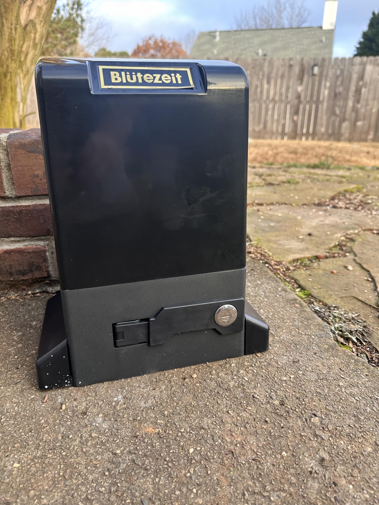 Blütezeit 1800lb WiFi Sliding Gate Opener Smart App Control, 1/2HP Automatic Slide Gate Motor Rack Driven with 2 Remote Controls & IR Sensor Complete Hardware Kits for Driveway Gates Up to 40ft customer photo 1