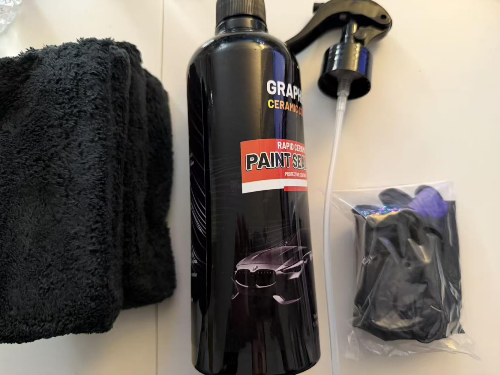 20H Professional Graphene Ceramic Coating for Cars (70ml) - 10+ Years Protection, Hydrophobic, Scratch & UV Resistant, High Gloss Finish customer photo 2