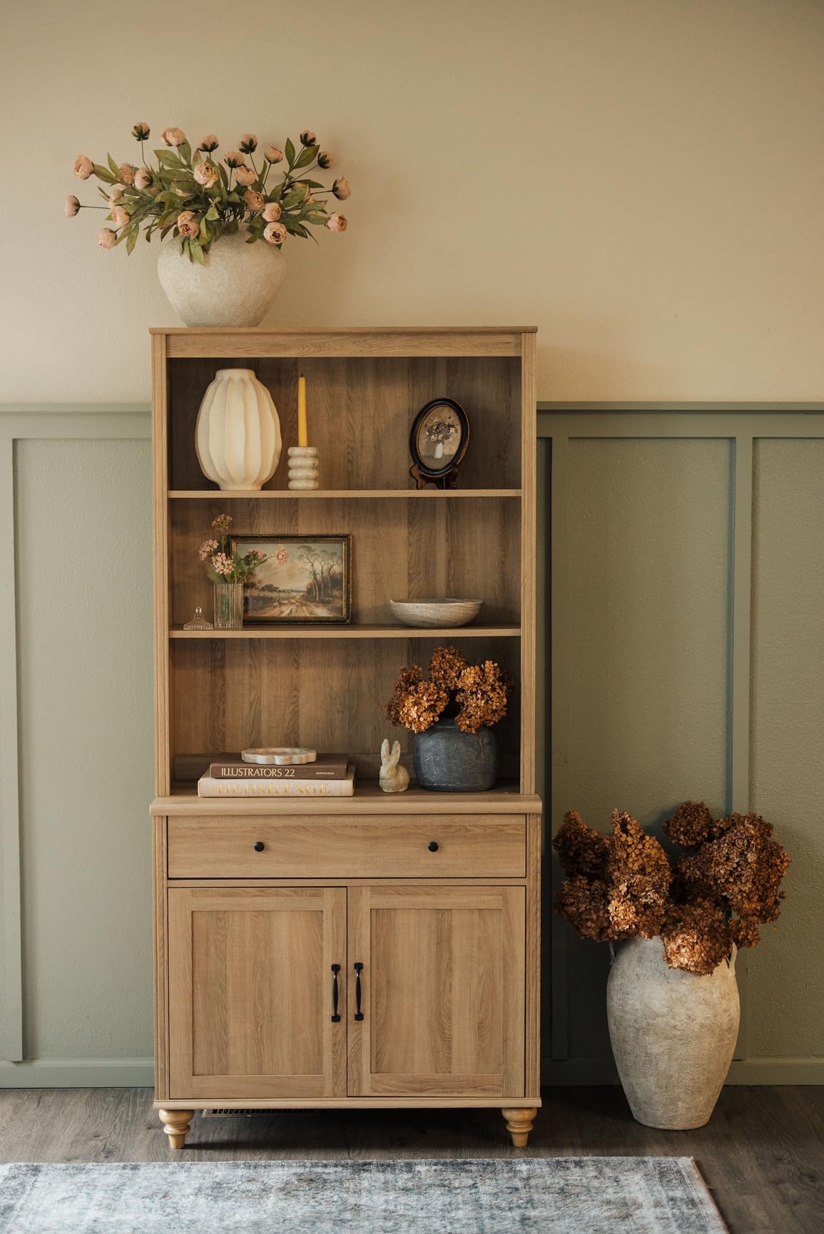 WAMPAT 5 Tier Bookshelf 72