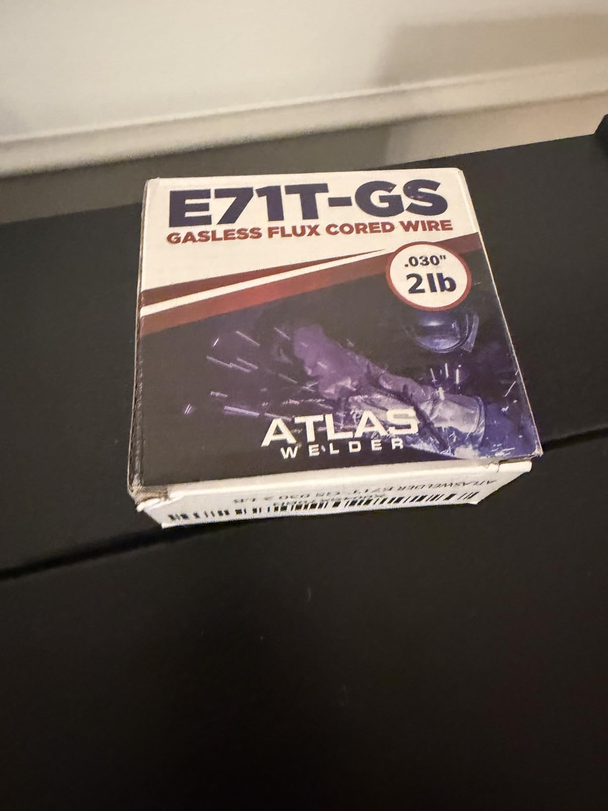 ATLASWELDER Flux Core Welding Wire, E71T-GS .030 Inch 10LB, Gasless Mild Steel MIG Welding Wire with Low Spatter for All Position Welding customer photo 1