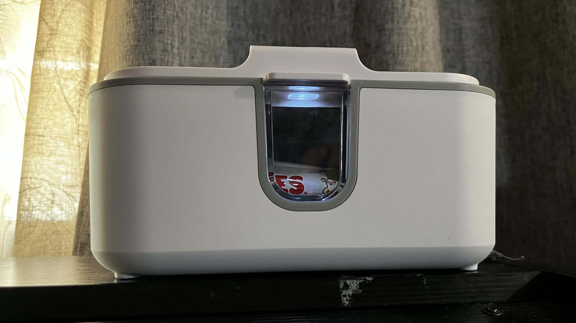 Wet Wipes Heater - Baby Wipe Warmer and Baby Wet Wipes Dispenser with Night Light and View Window customer photo 1