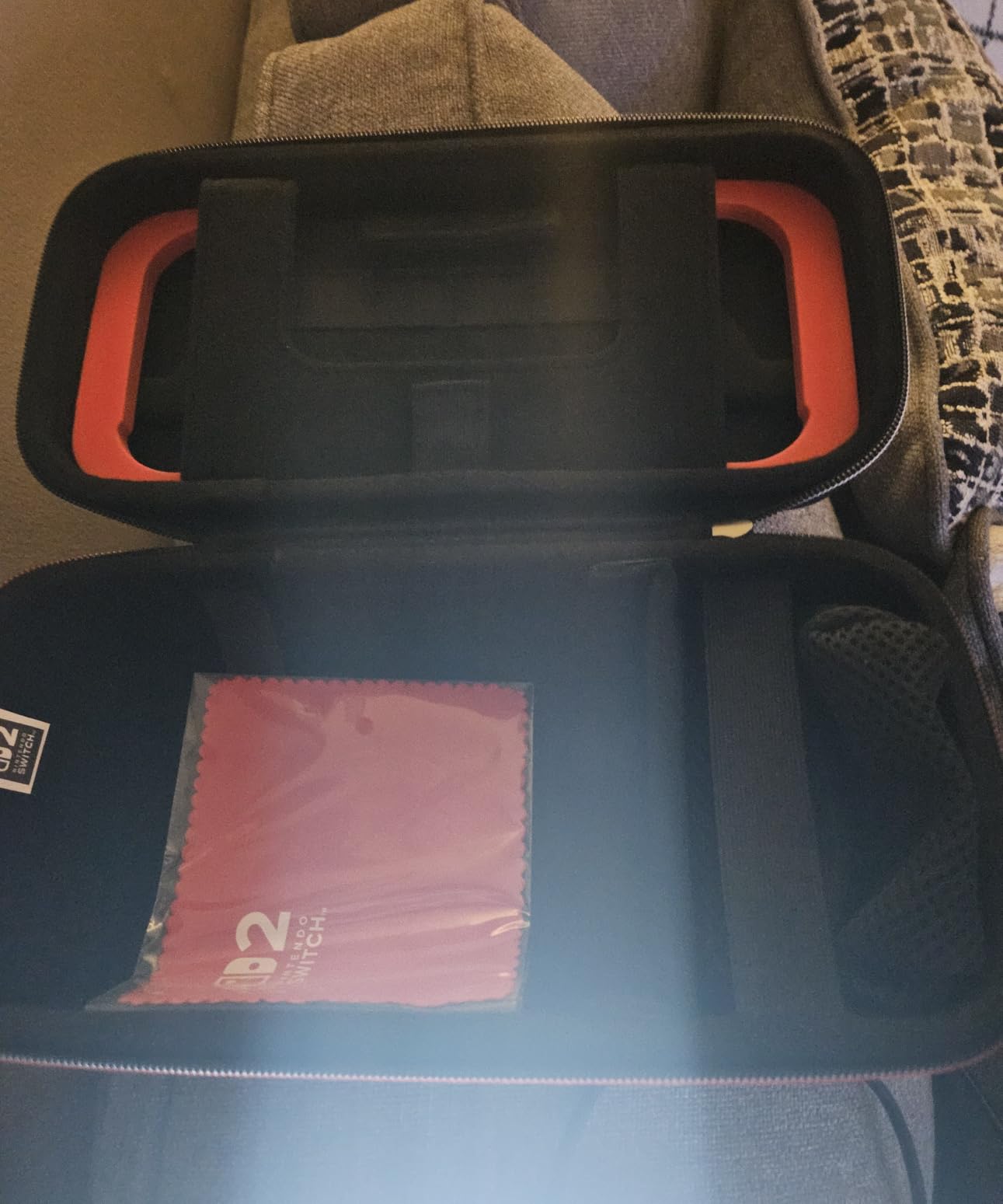 R.D.S. INDUSTRIES, INC. - Game Traveler Deluxe Licensed System Case for Nintendo Switch, Nintendo Switch 2, OLED, Black Medium (NS230) customer photo 1
