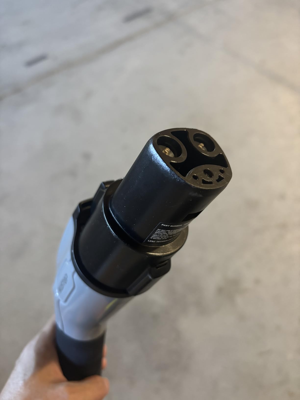 LENZ NACS to CCS Electric Vehicle Adapter for Superchargers - Charge CCS1 EVs at Tesla NACS Supercharger Stations, 500A 1000V - UL 2252 SGS Certified customer photo 2