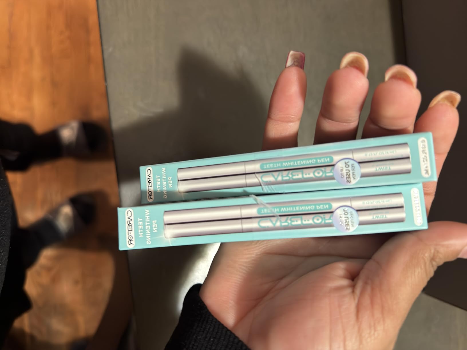 Teeth Whitening Pen 2 Pack (8ml) Fast-Acting Whitening Gel with Brush Applicator - Portable Travel Kit for Professional Stain Removal & Brighter Smile customer photo 1