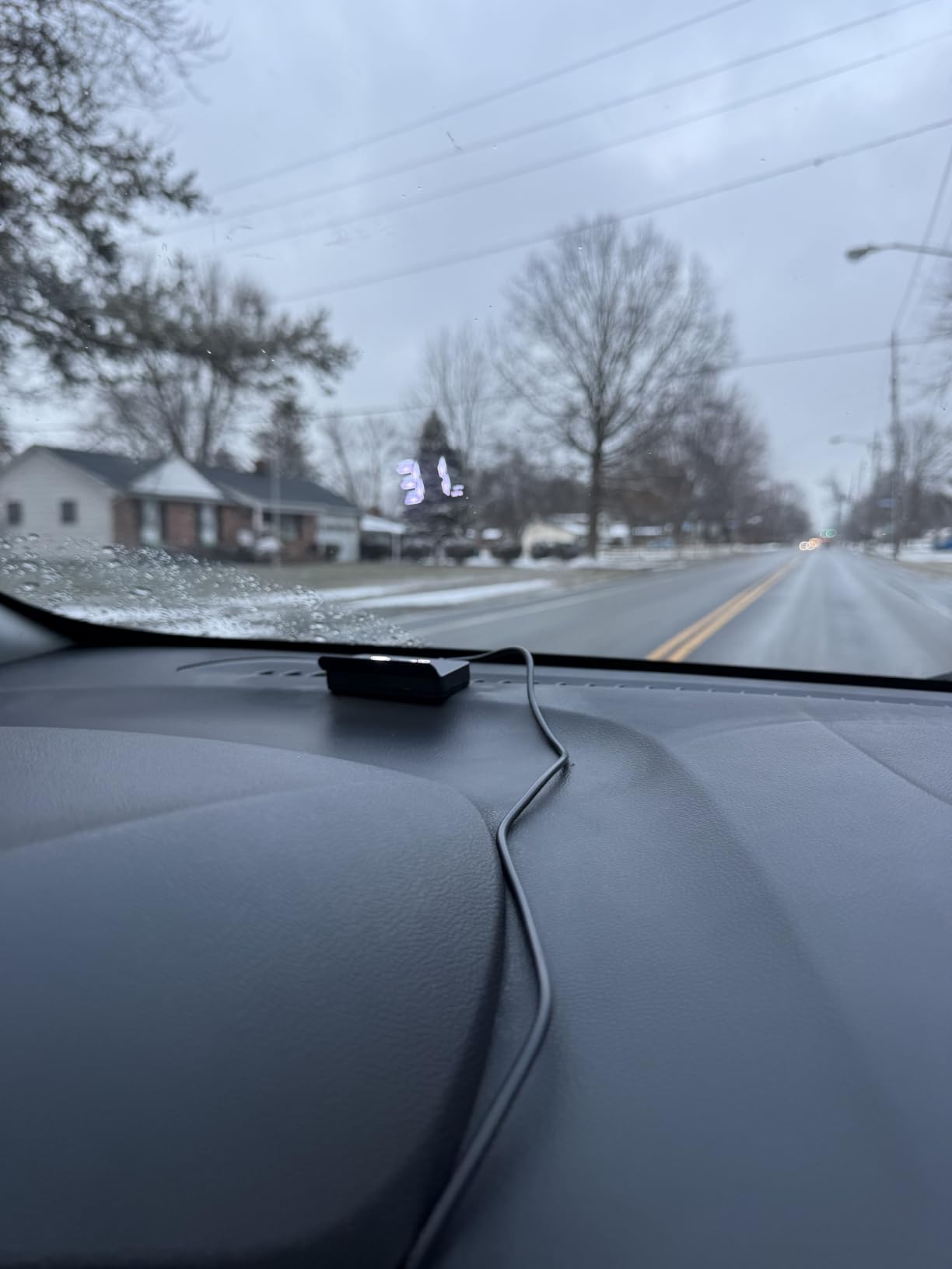 Heads up Display for Cars,Car HUD,Head up Display for Car,Digital GPS HUD Speedometer,USB Cable Plug and Play,Automatic Brightness Adjustment,Large Font Display (K1-White) customer photo 1