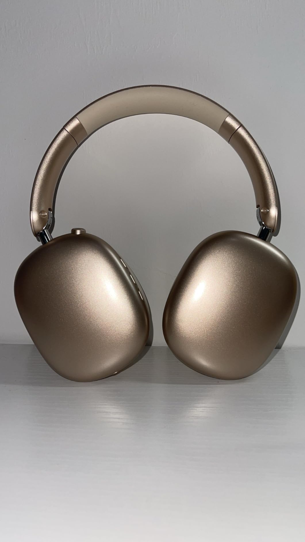 Wentronic Y01 Wireless Noise Canceling Headphones Bluetooth 5.3 Over Ear Headphones with Microphone, Hi-Res Audio, 48H Playtime, Foldable Comfortable Earpads,Compatible with iOS,Android,PC, Starlight customer photo 1