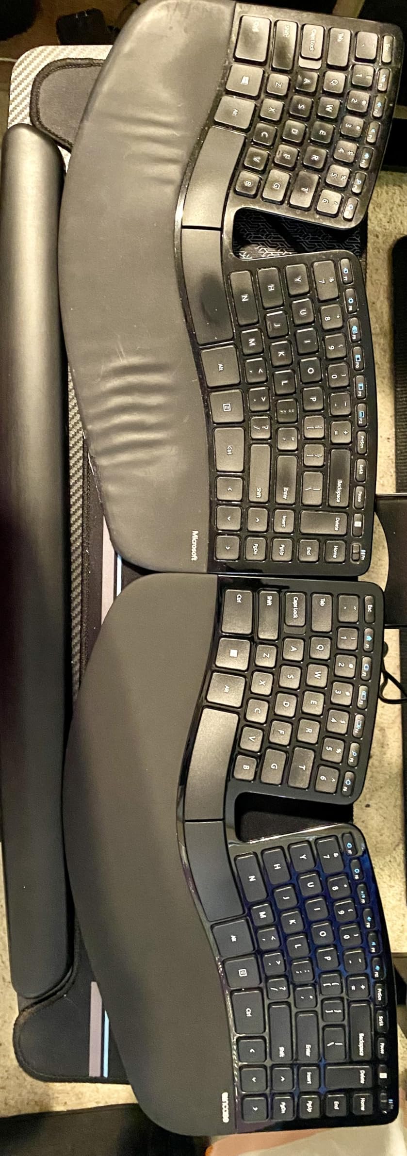 Incase Sculpt Ergonomic Keyboard - Split Keyset Design, Palm Rest, Contoured Layout customer photo 1