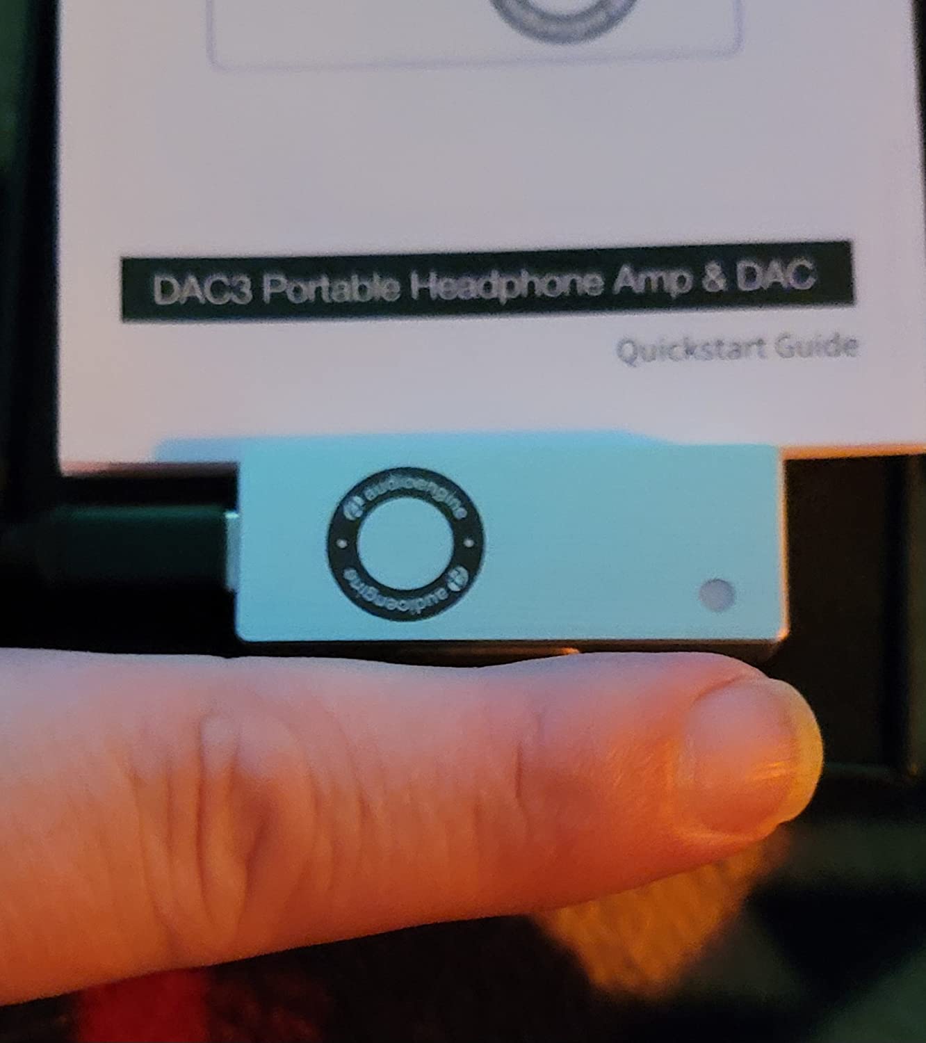 Audioengine HXL Portable Balanced Headphone Amplifier & DAC 4.4mm/3.5mm Outputs, 520mW @ 32Ω Balanced Power, Hi-Res PCM 32-bit/384kHz & Native DSD256 Support customer photo 1