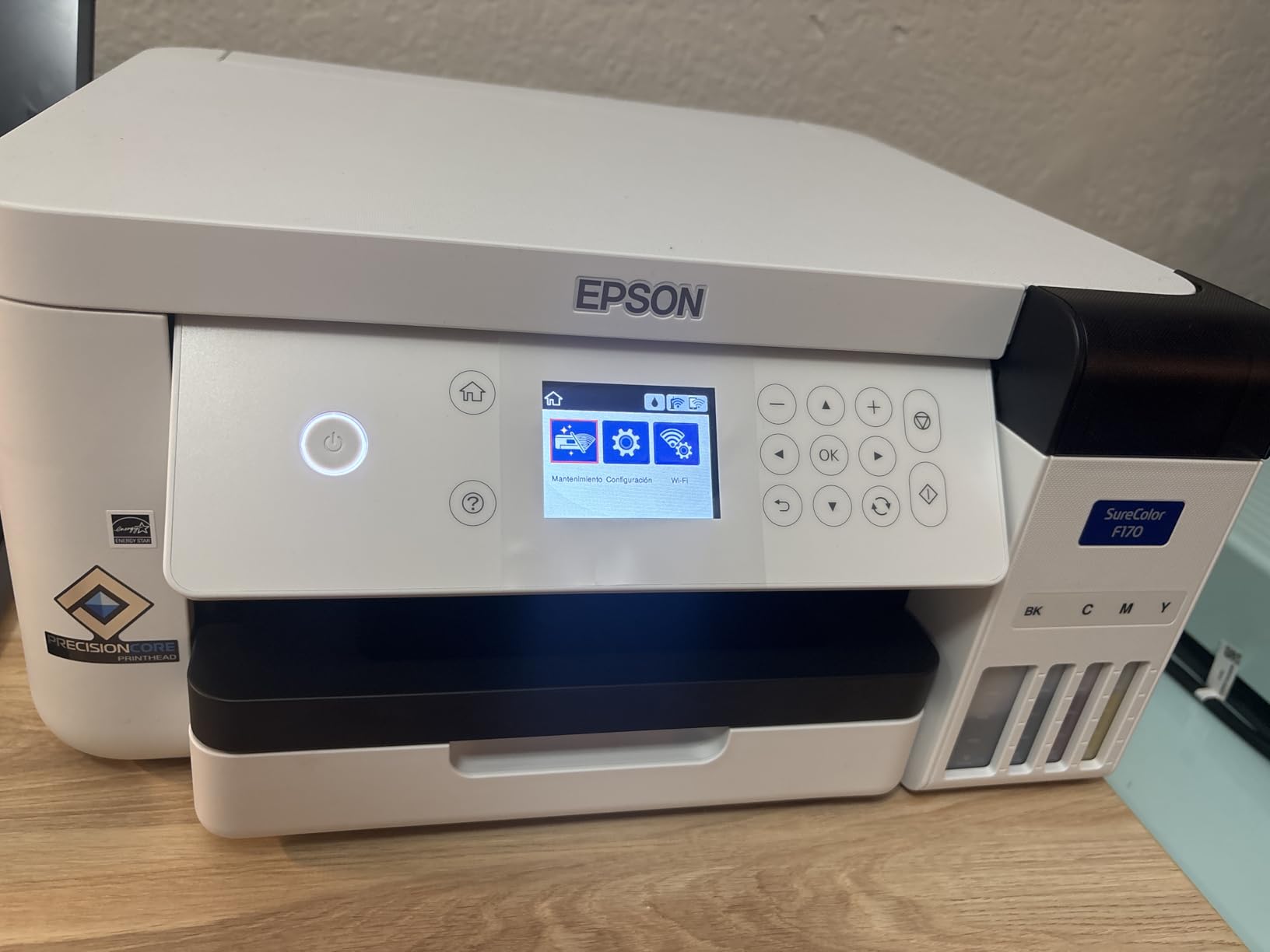 Epson Surecolor F170 Sublimation Starter Kit - Printer with CMYK Ink Set, Design Pack, 10 Sublimation Tumbler Pack, Sublimation Paper, Tape - Perfect for Beginners & Small Business customer photo 1