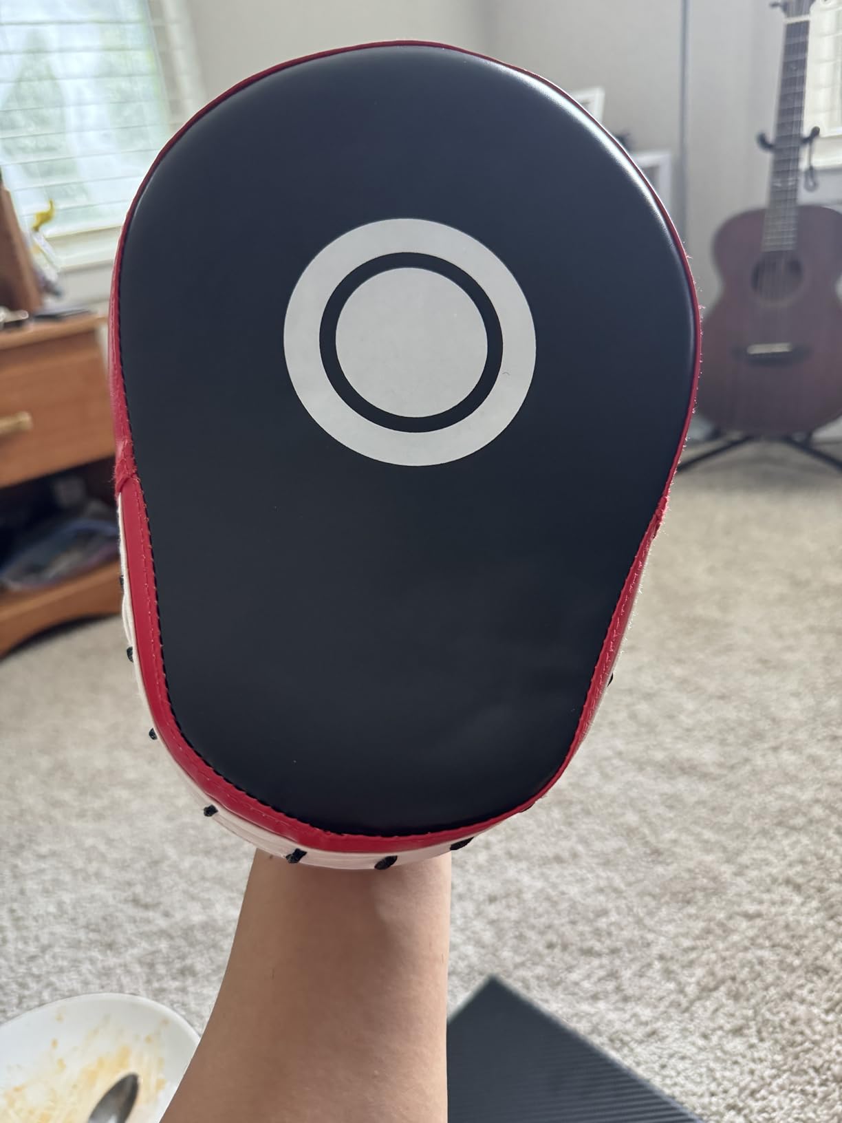 Punching Mitts Kick Pack Set, Boxing Pads Curved Focus Punching Mitts Kickboxing Striking Target Pads for Kids Men Women, Martial Arts Training Equipment for Boxing Taekwondo Karate Muay Thai customer photo 2