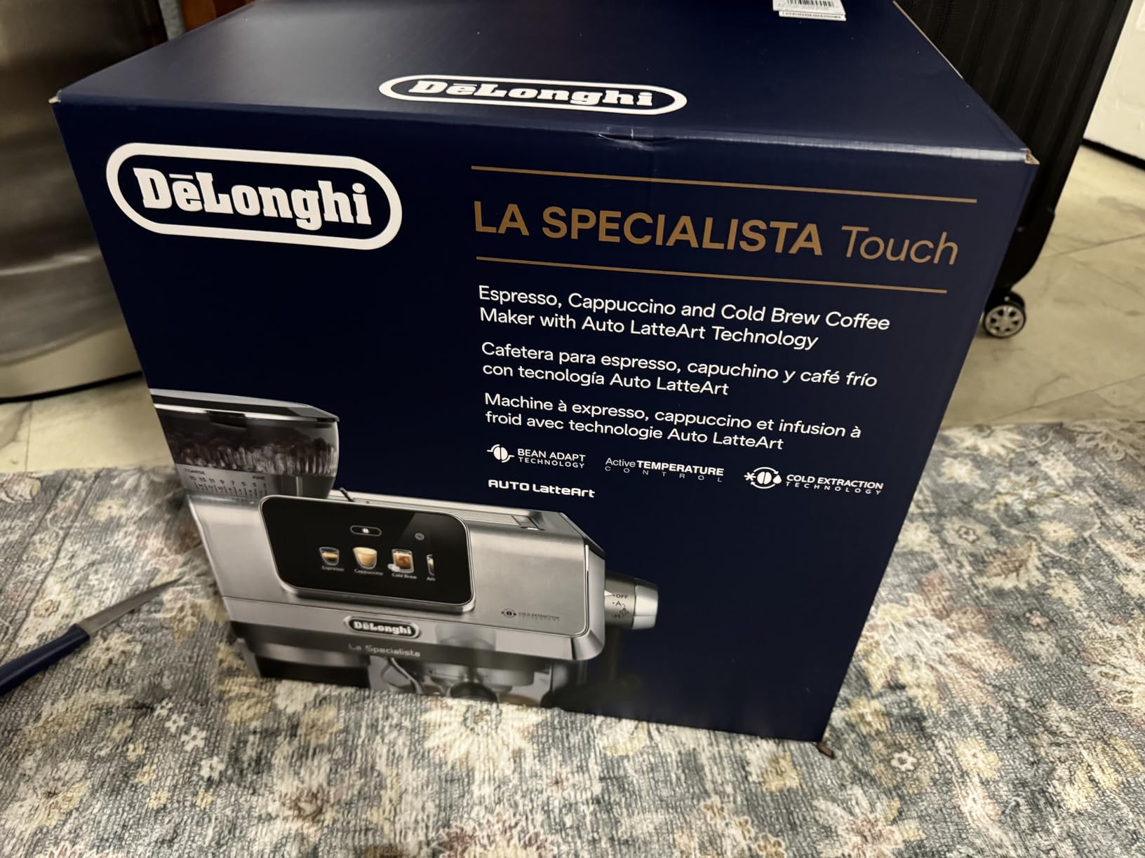 De'Longhi La Specialista Touch Espresso Machine with Grinder & Milk Frother - Cold Brew & Iced Coffee Maker, 10 Drink Presets customer photo 2