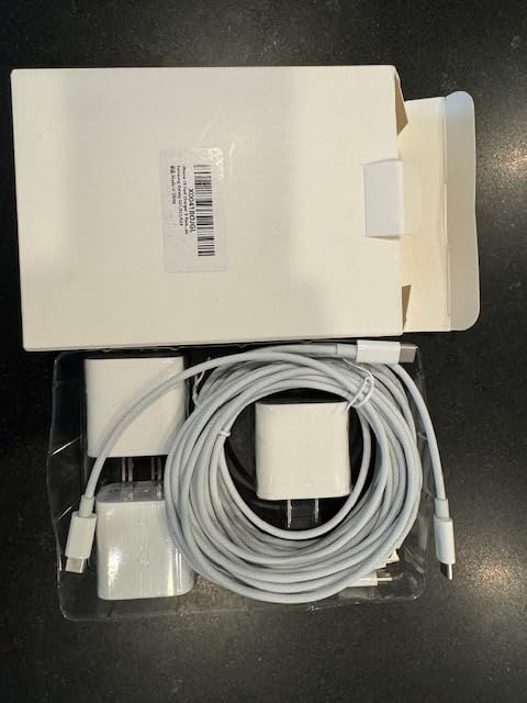USB C Charger Block, 60W 5 in 1 Charging Blocks, PD 3.0 Fast Charger iPhone, QC 2A Wall Plug Multiport Type C Charging Block for iPhone 17 16 15 14 13 12 Pro Max, iPad, iPod, Samsung, AirPods Pro customer photo 2