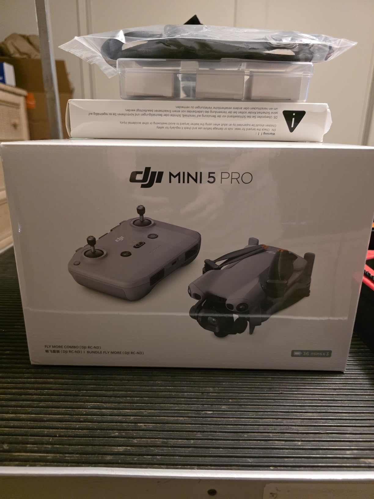 Mini 5 Pro Fly More Combo with DJI RC-N3, Drone with Camera, 1-Inch CMOS, 4K Drone for Beginners with Omnidirectional Obstacle Sensing, ActiveTrack 360°, 225° Gimbal Rotation, 3 Batteries customer photo 1