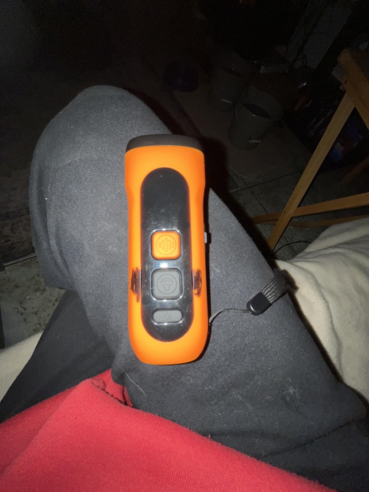 Dog Bark Deterrent Devices Anti Barking Device for Dogs Ultrasonic Bark Stopper Portable Dog Training Tool Indoor Outdoor Up to 50ft Correct Bad Behavior of Own or Neighbor's Dog (Orange) customer photo 1