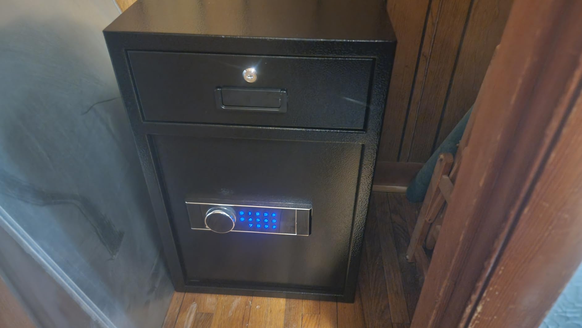 8.6 Cu Ft Extra Large Home Safe with Fireproof and Waterproof Bag,Heavy Duty Double Door Security Safe Box with Removable Shelves,Digital Safes with Hidden Lock Box for Cash Files Office customer photo 1