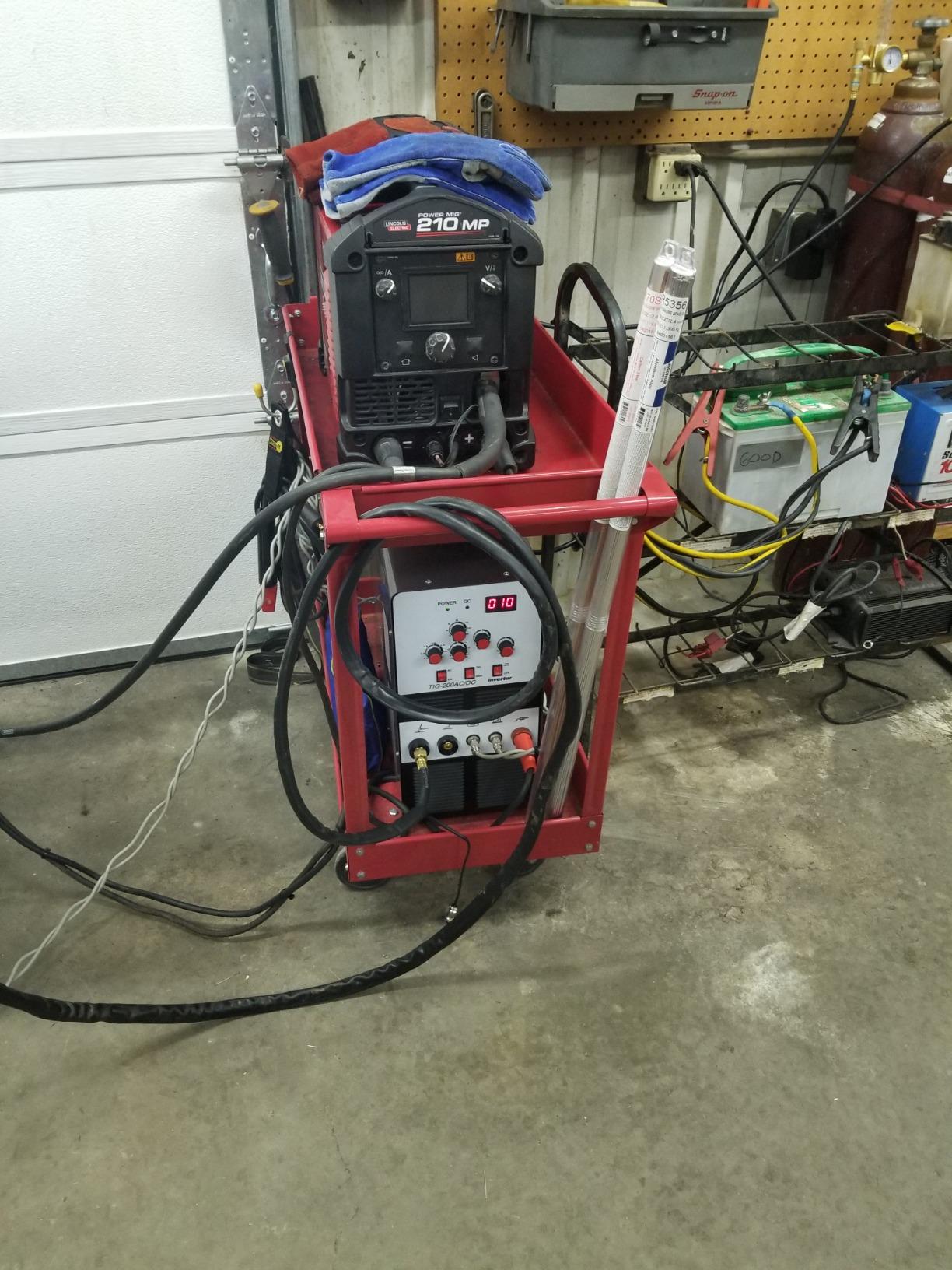LOTOS TIG220ACDCP 220A AC/DC TIG Welder, Digital Display, 13-in-1, Pulse, Spot, Stick, HF Start, Dual Voltage 110/220V, 3 AC Waves, Aluminum Stainless Steel Welding customer photo 2