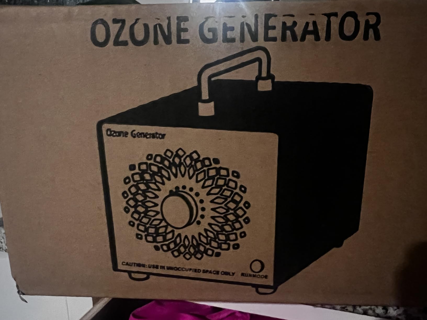 2026 Upgraded Ozone Generator, High Capacity Ozone Machine Odor Removal Up to 6000 Sq.Ft, for Car/Home/Smoke/Pet Odor, Black customer photo 2