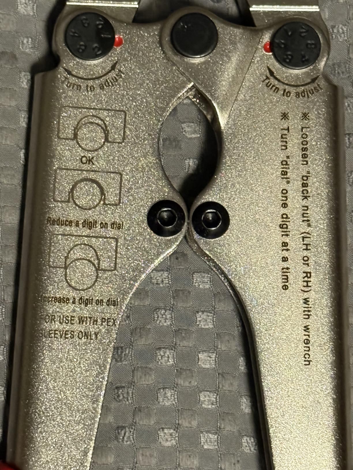 iCRIMP PEX Press Tool for 3/4-inch Viega Pureflow Press Fittings, Installs Manabloc Manifolds customer photo 2