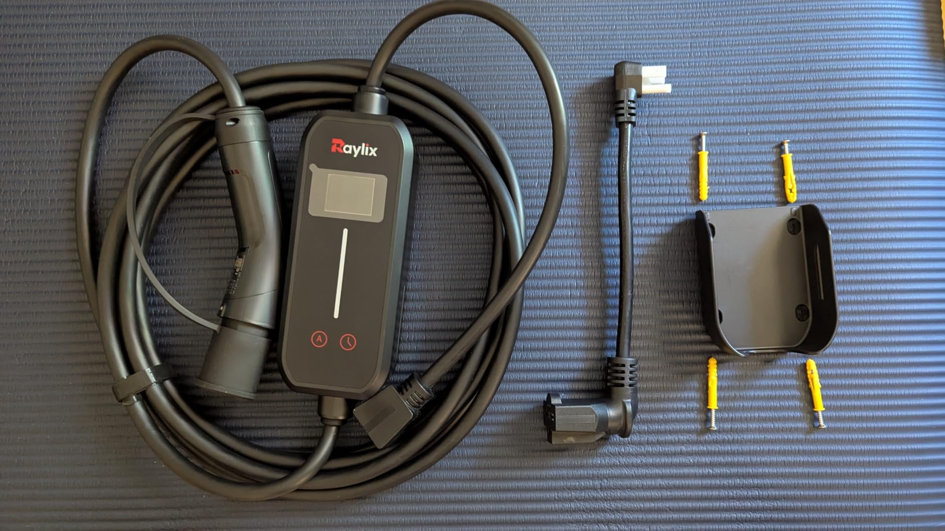 2026 Upgraded Level 1&2 Portable EV Charger, 8-16Amp Adjustable Current & Timer, 110V-240V, NEMA 5-15 & 6-20 Plug, 21Ft EV Charging Cable, J1772 Electric Car Charger customer photo 1